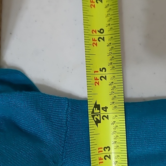 Ruby Rd women's teal sweater with sequins size 2X - Picture 6 of 7